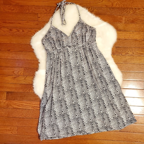 Express Dresses & Skirts - express animal print halter dress